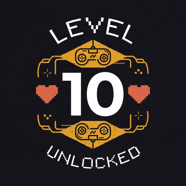 Retro Gaming Level 10 Unlocked by SLAG_Creative